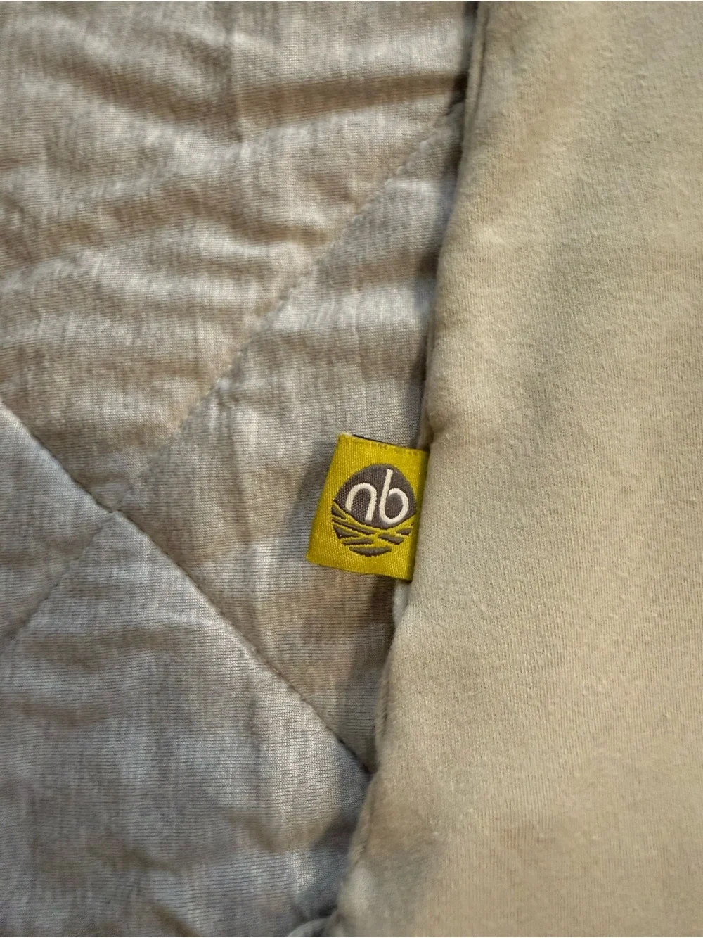Nested Bean Cream Sleep Sack with Chick Applique